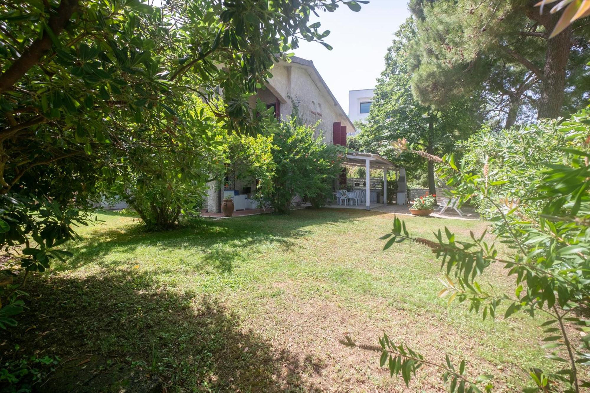 142 - Villa Blu A Marcelli - Villa Quadrilocale A Marcelli Con Ampio Giardino , Aria Condizionata E Wifi - Spiaggia Inclusa Nel Prezzo Exteriör bild